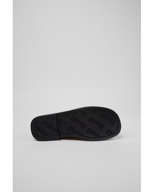Camper Brown Don Suede Leather Loafers for men