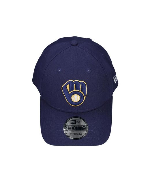 KTZ Blue 9 Forty Embroidery Baseball Cap for men