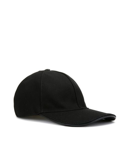 Gucci Black Logo Details Baseball Hat for men