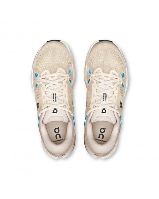 On Shoes White Cloudsurfer 2 Perforated Sneakers