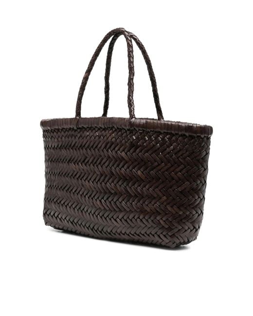 Dragon Diffusion Black Mini Flat Gora Tote Bag