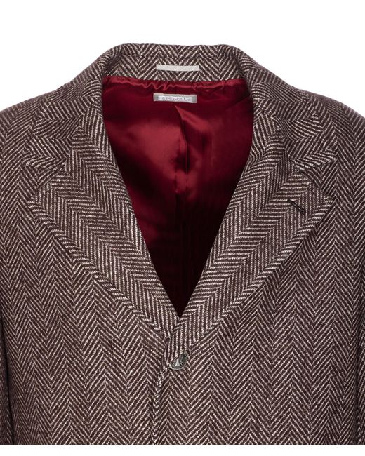 Brunello Cucinelli Brown Coats for men