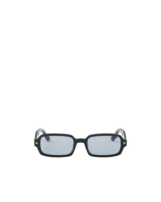 Dior White Eyewear Pacific S3I Rectangular Frame Sunglasses for men