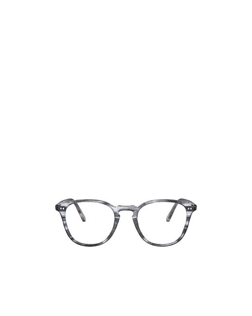 Oliver Peoples White Logo Flat Mirror for men