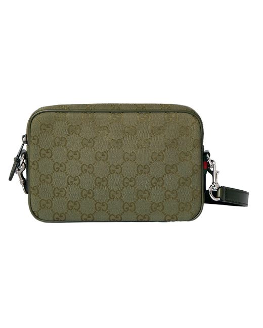 Gucci Green Gg Small Crossbody Bag for men