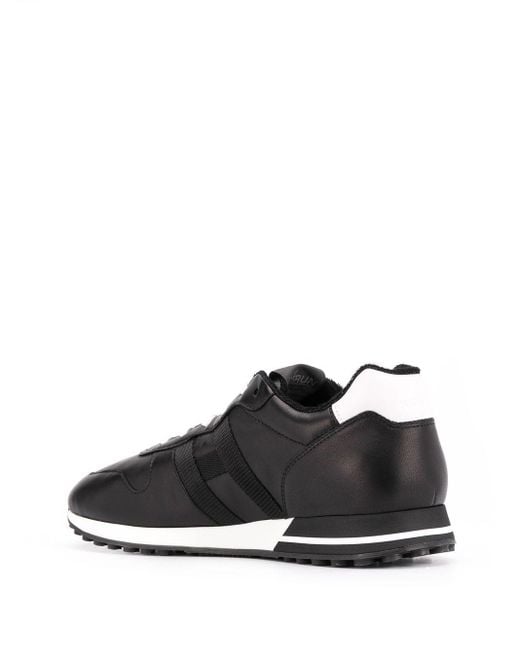 Hogan Black H383 Low-Top Sneakers for men