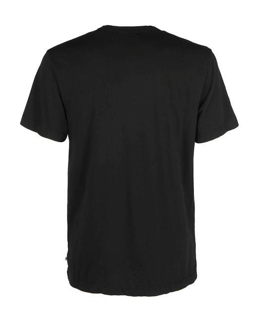 James Perse Blue Classic Crew Neck T-Shirt for men