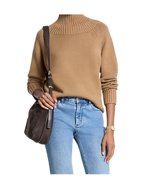 MICHAEL Michael Kors Blue Turtleneck Jumper