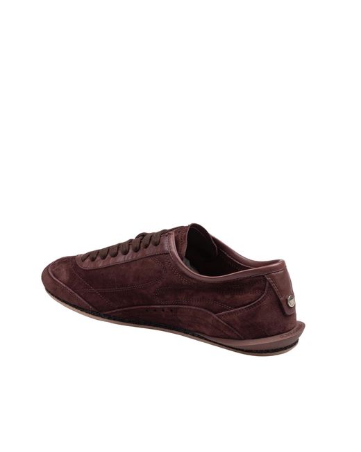 Dolce & Gabbana Brown Gimondi Plus Low-Top Sneakers for men