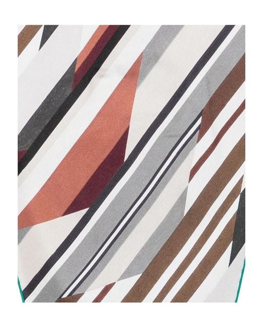 Missoni Multicolor Geometric-Print Scarf