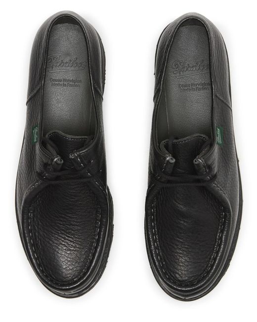 Paraboot Black Michael Derby Shoes