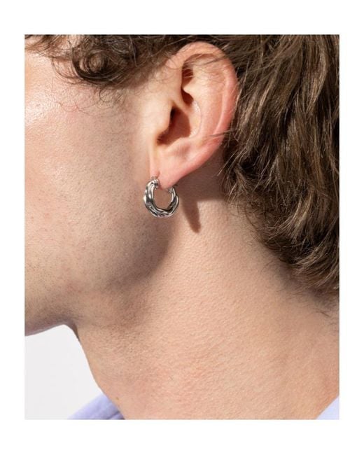 Jil Sander Multicolor Multi-Layer Earring for men