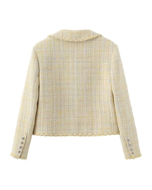 Marissa Chiara Natural Little Boy Collar Jacket