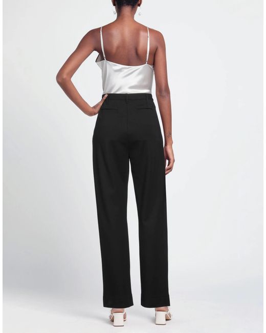 Rag & Bone Black Plain Colour Casual Trouser