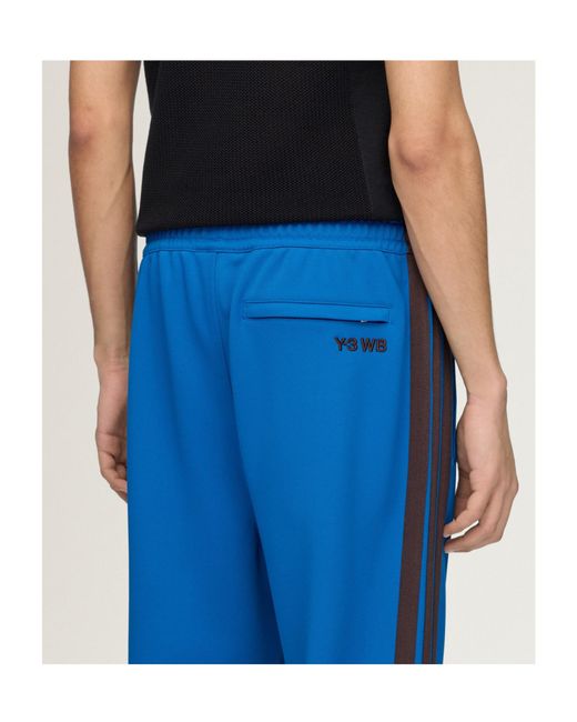 Y-3 Blue X Wales Bonner End Pants for men