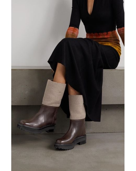 Gabriela Hearst Brown Aidan Ankle Boots
