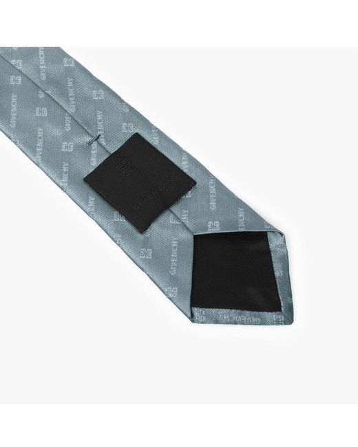 Givenchy Blue Pointed Tie for men