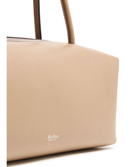 Max Mara Natural Logo Shoulder Bag