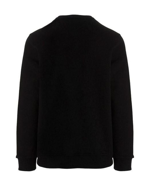 Burberry Black Prorsum Label Cotton Sweatshirt for men