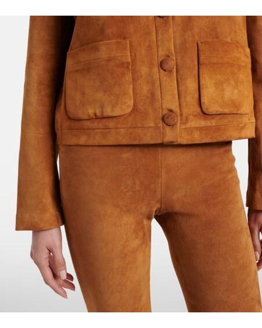 Stouls Brown Gabrielle Suede Jacket