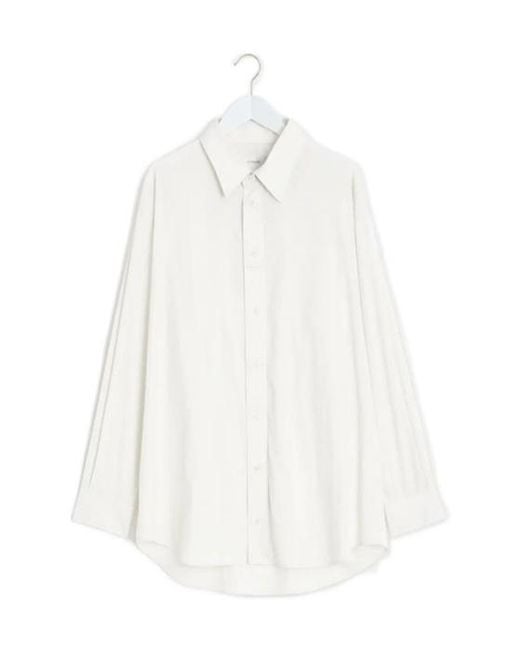 Lemaire White Loop Shirt for men