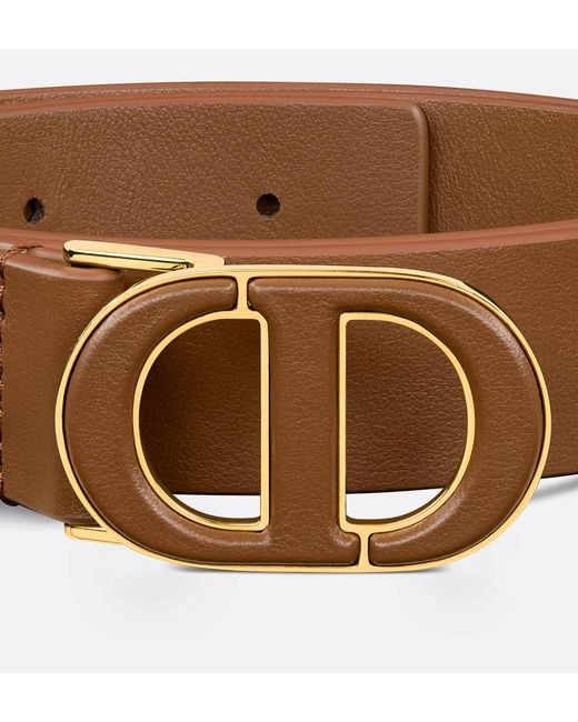 Dior Brown 30 Montaigne Belt