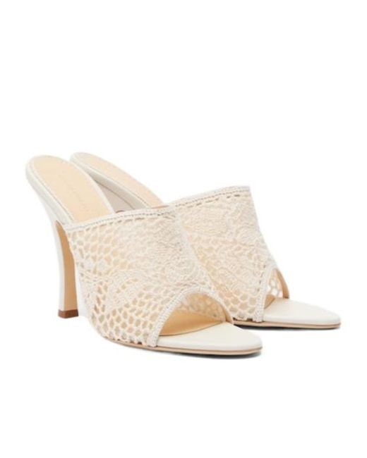 Magda Butrym Natural Crochet Mules