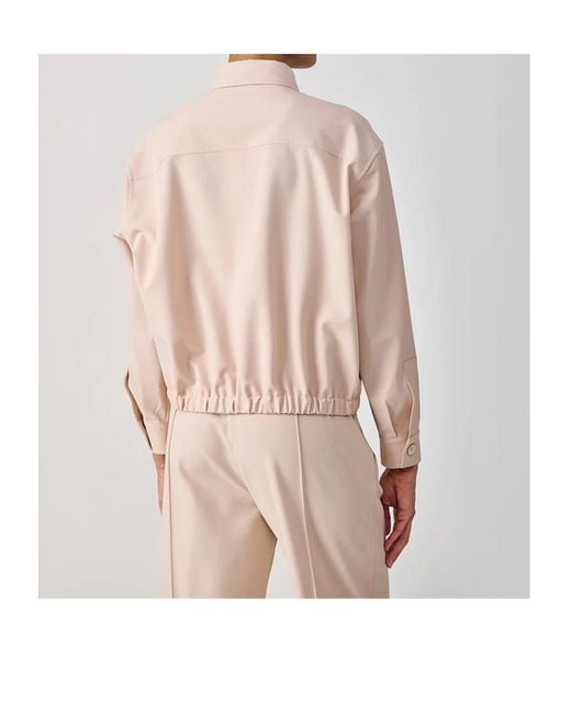 Fabiana Filippi Pink Long Sleeve Casual Jacket