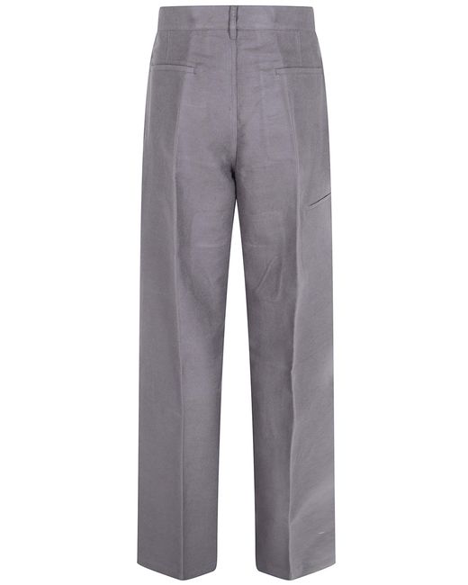 Rick Owens Gray 'Work Pant' Denim for men