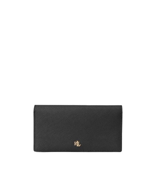 Ralph Lauren Black Soft Genuineleather Wallet