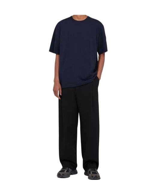 Canada Goose Blue Nova Logo Patch T-Shirt for men