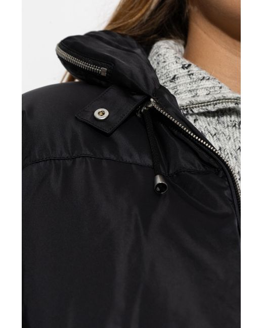 Isabel Marant Blue Long-Sleeved Down Jacket