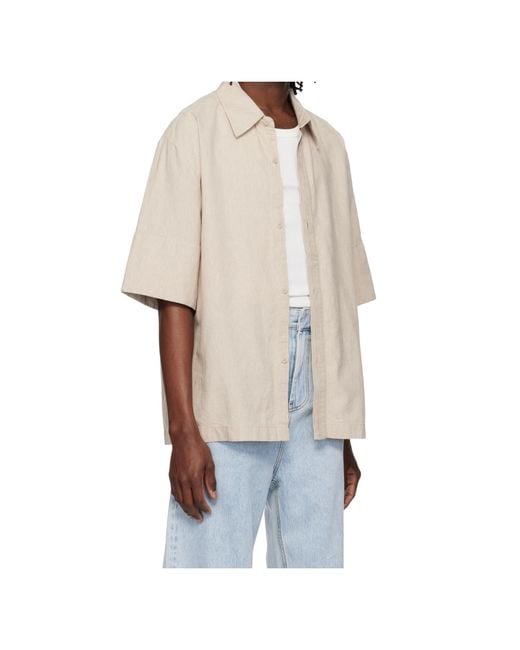Entire studios White Ojai Shirt for men