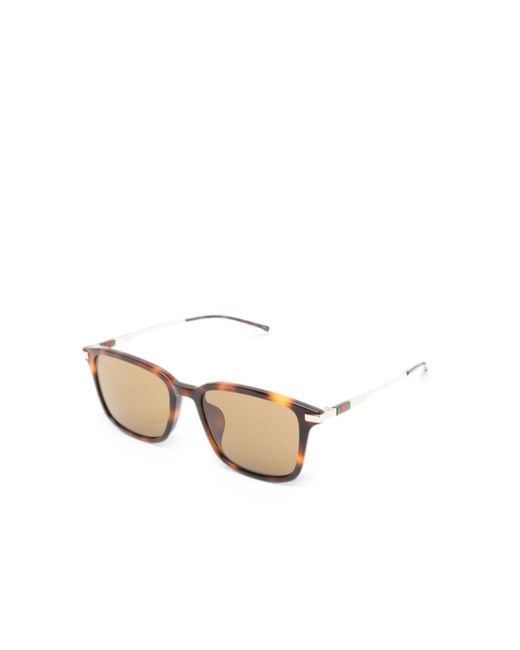 Gucci Natural Geometric Sunglasses