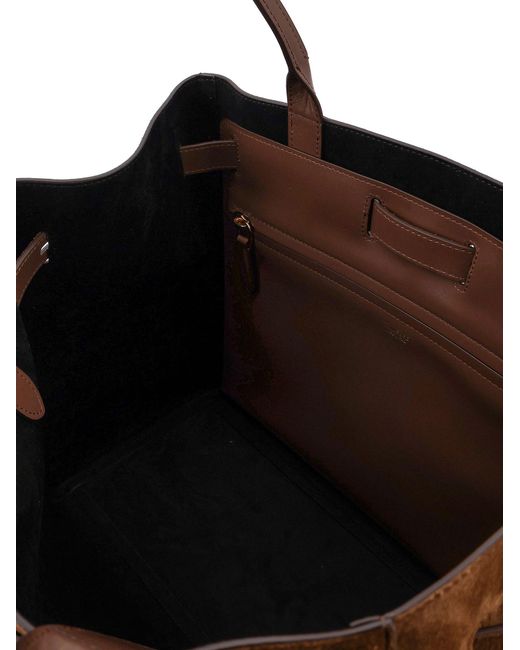 Tom Ford Brown Logo Handbag