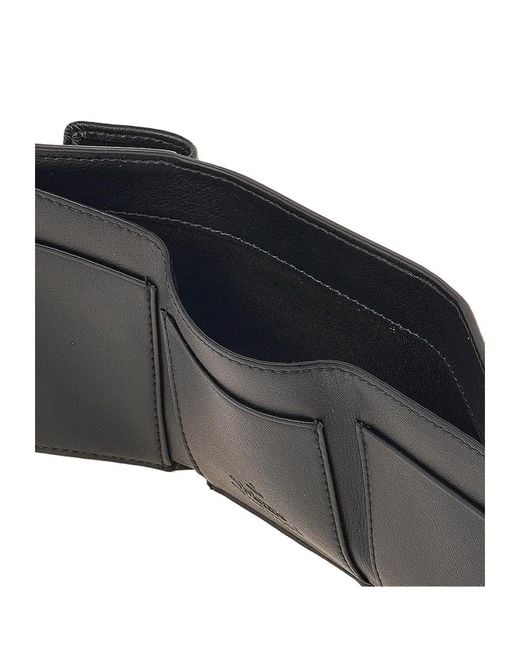 Vivienne Westwood Black Trifold Wallet