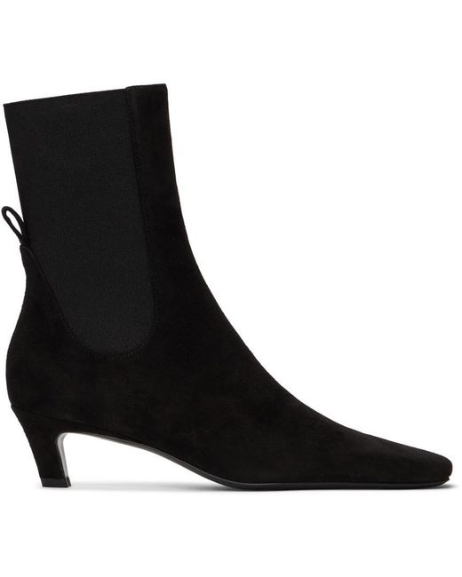 Totême Black Totême Pointed Toe Boots