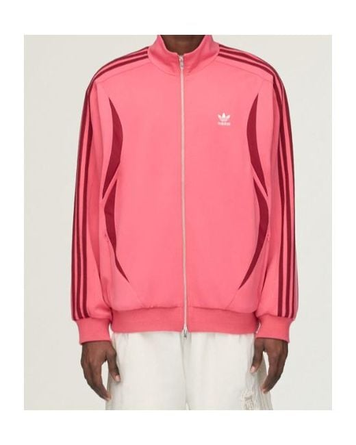 Adidas by Wales Bonner Pink Adidas By Wales Bonner Track Sweatshirt for men