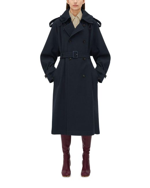 Bottega Veneta Black Long-Sleeved Coat