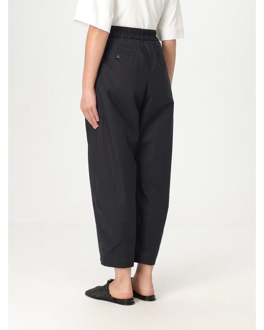 Soeur Black Vernon Pleated Wide-Leg Pants