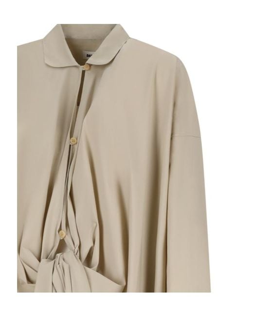 DARKPARK Natural Romy Drap Shirt