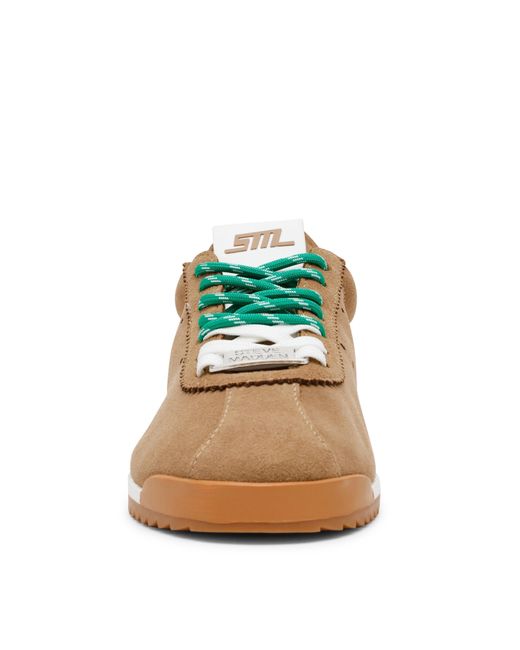 Steve Madden Brown Lace-Up Low-Top Casual Sneakers