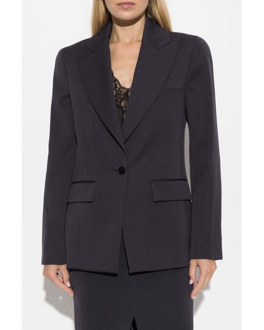 Balmain Blue Long-Sleeve Blazer