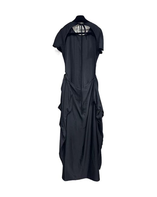 Loewe Blue Strap Pleated Dress