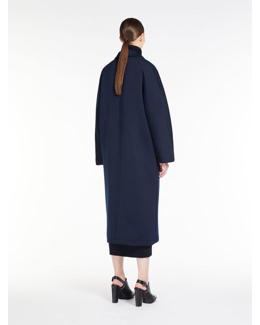 Max Mara Blue Logo Coat
