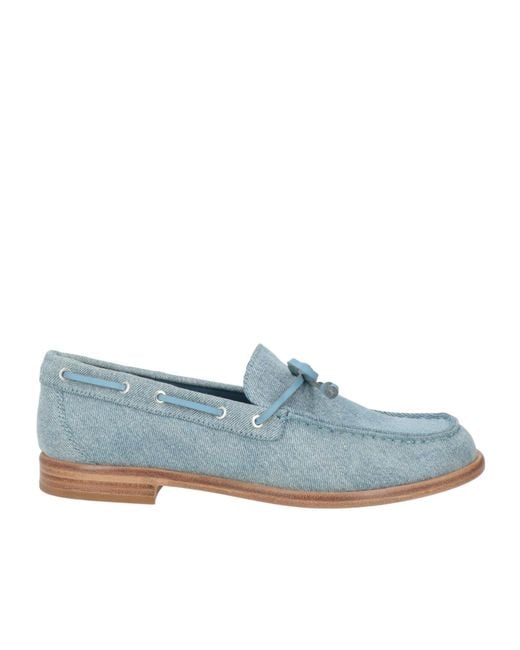 Rag & Bone Blue Denim Boat Shoes