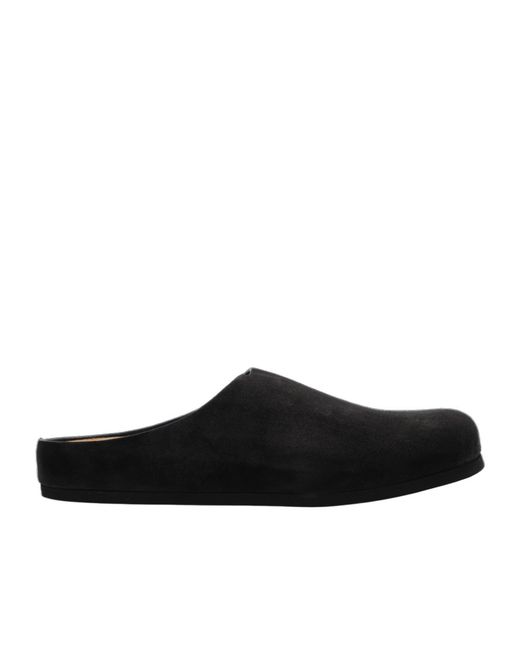 Common Projects Black Round Head Slippers for men