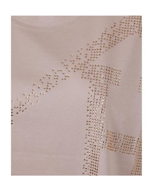 Herno Multicolor Embellished Crewneck T-Shirt