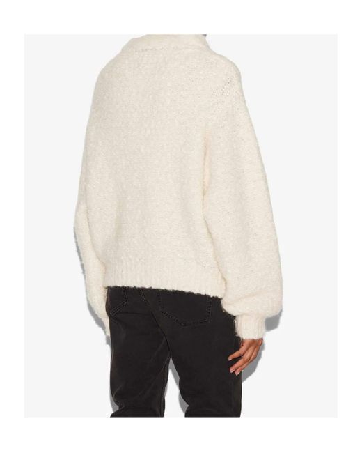 Isabel Marant White Romane Sweater