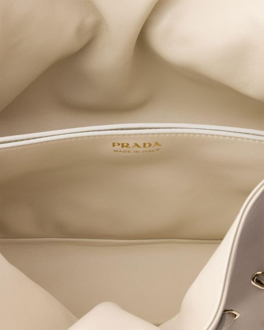 Prada Natural Dada Small Nappa Leather Bag